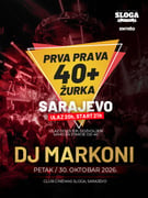 40+ Žurka  u Slogi