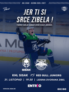 KHL Sisak VS Red Bull Hockey Juniors