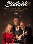 Badnjak uz hitove Novih Fosila: Sanja, Marinko i Zec LIVE