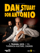 Dan Stuart (USA) with Don Antonio / Tvornica kulture / 01/04/2019