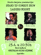 Sisak Ladies night stand up show (Hr, Slo, BiH)
