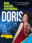 Doris Dragović - u perivoju Novih dvora bana Jelačića, Zaprešić
