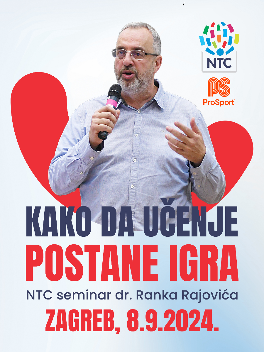 Ulaznice za Kako da učenje postane igra? - NTC seminari dr. Ranka ...