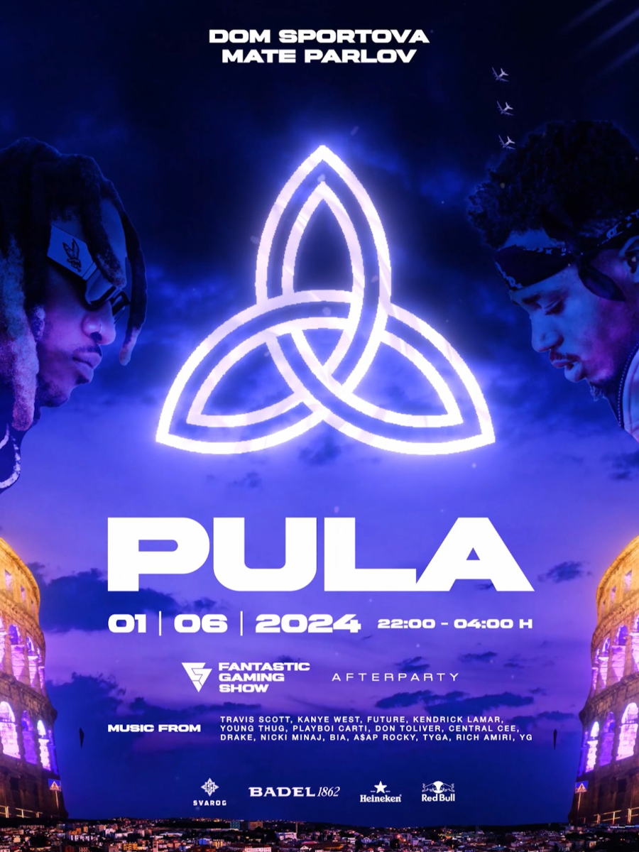 Tickets for TRINITY PULA at DOM SPORTOVA MATE PARLOV (FGS AFTERPARTY ...