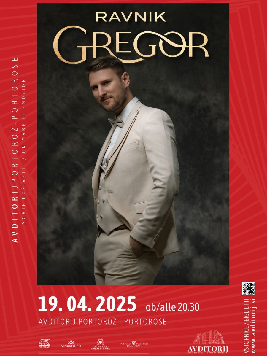 Vstopnice za Gregor Ravnik, Avditorij Portorož, Portorož | Sobota, 19. ...