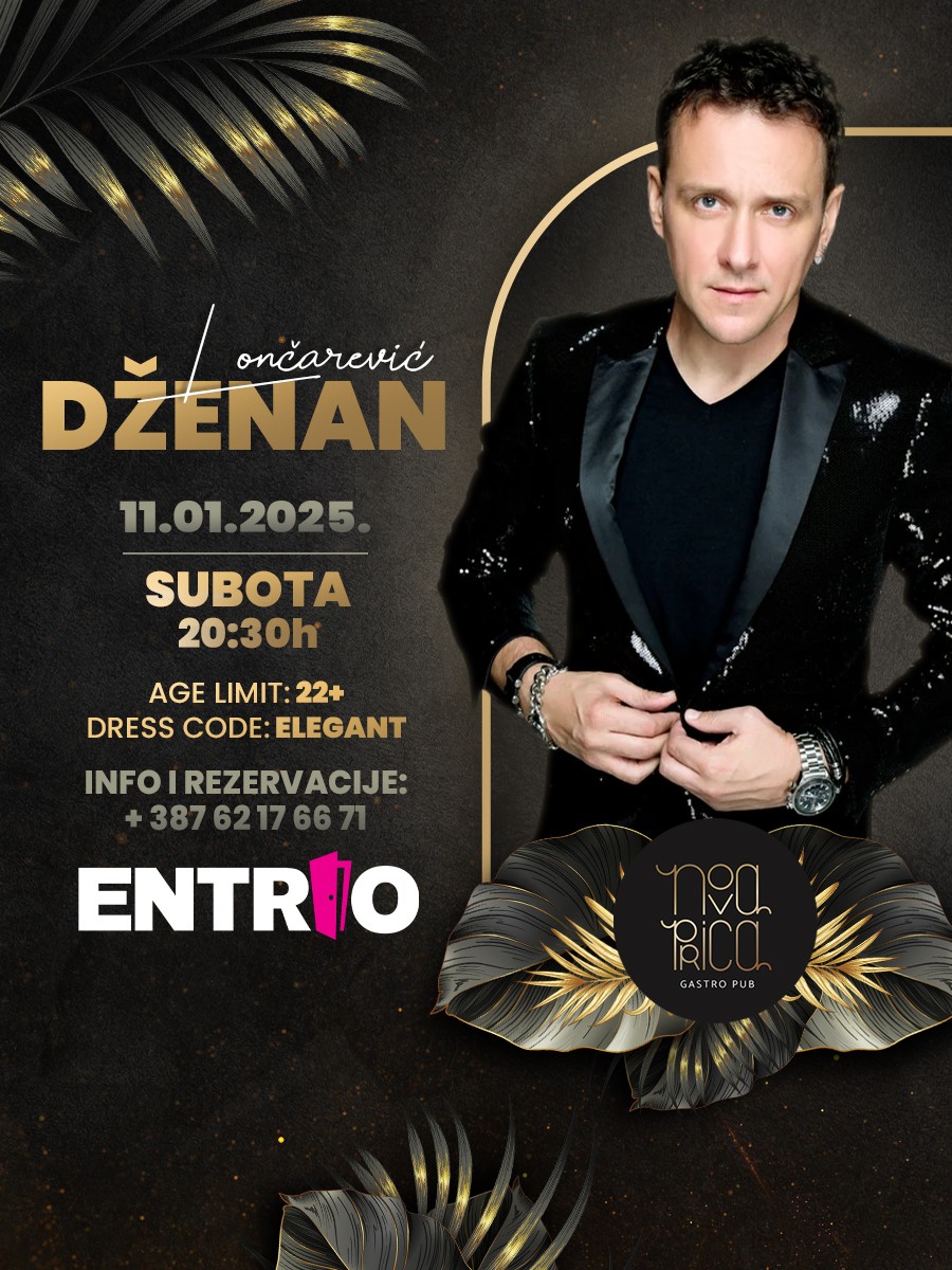 Tickets for Dženan Lončarević @GastroPubNovaPriča, Gastro Pub Nova ...