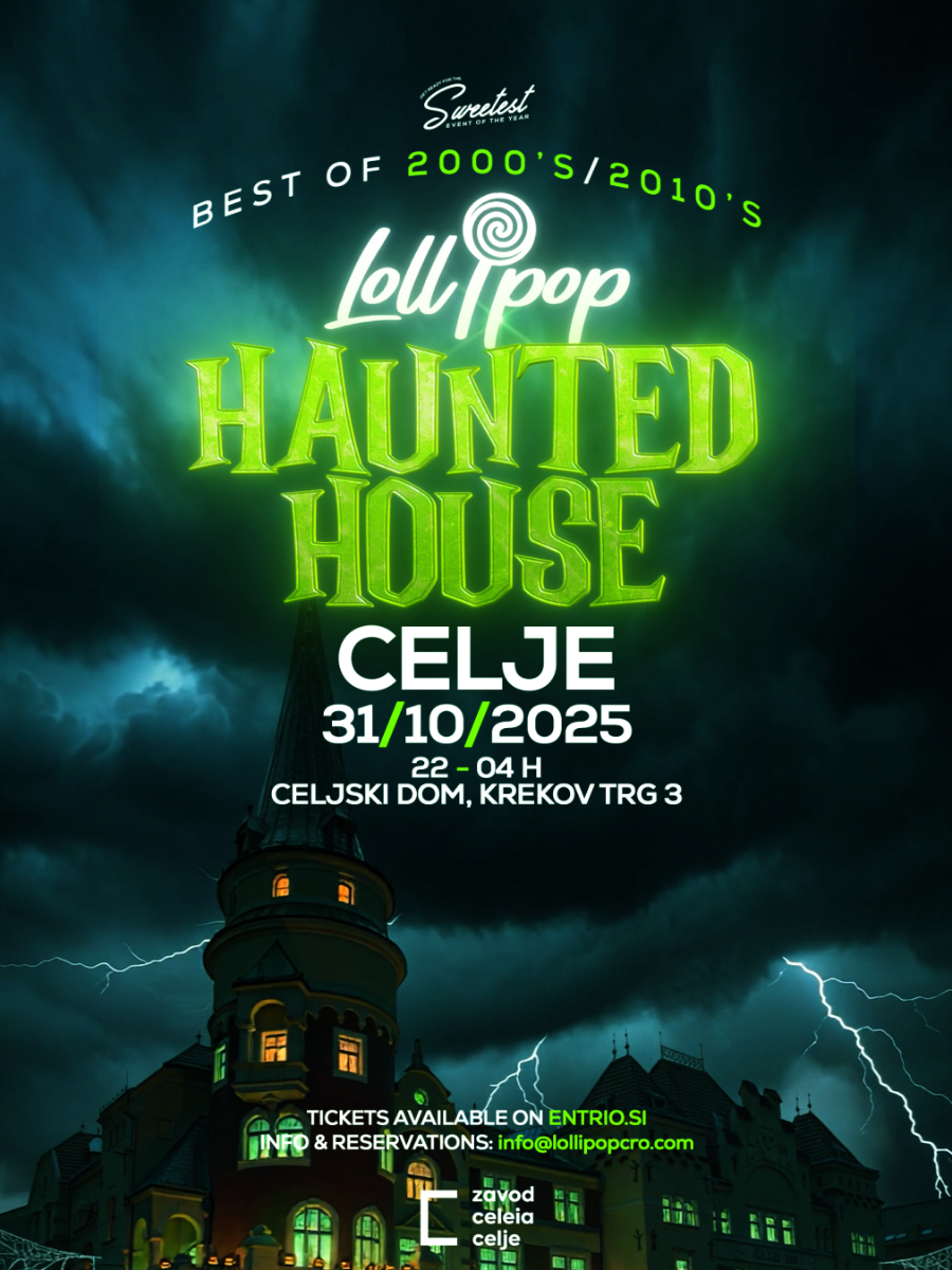 Tickets for Lollipop Haunted House @ Celjski Dom, CELJSKI DOM, Celje ...