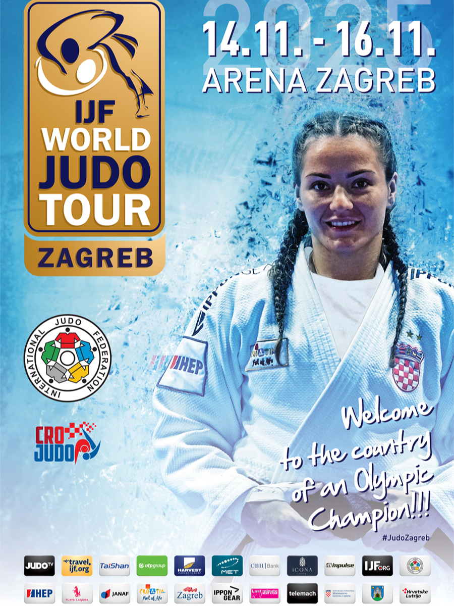 Ulaznice za IJF JUDO GRAND PRIX ZAGREB 2025, Arena Zagreb, Zagreb | Od ...