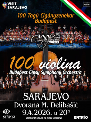 100 violina-Budapest Gipsy Symphony Orchestra