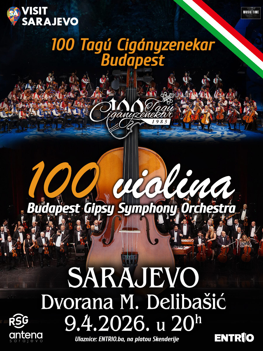 100 violina-Budapest Gipsy Symphony Orchestra