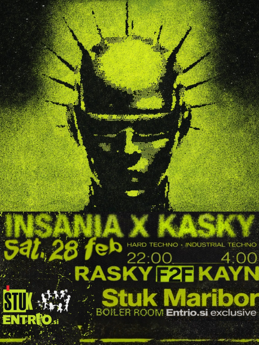 American Rasky Tickets for INSANIA - KAYN F2F RASKY ALL NIGHT LONG / KLUB ŠTUK / HARD ...