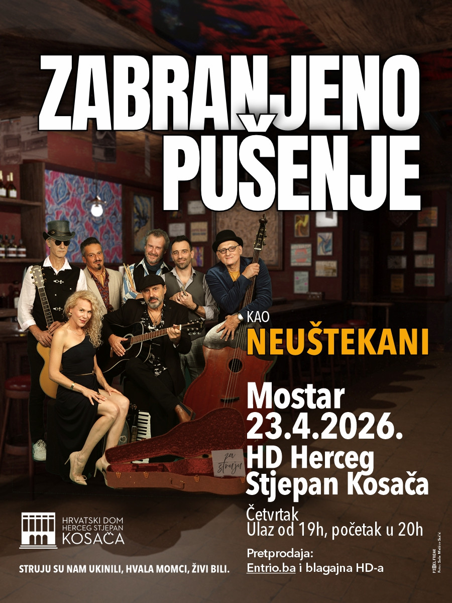 Zabranjeno pušenje kao Neuštekani @ Mostar