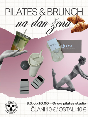 Plakat dogodka Pilates & brunch