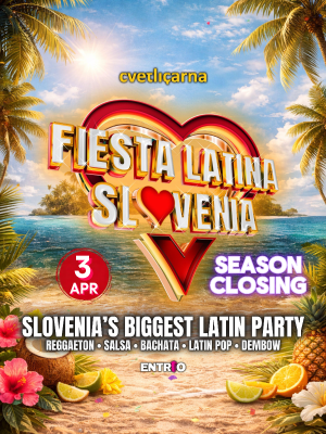 FIESTA LATINA - 3. April 2026 - SEASON CLOSING