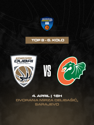 ABA League: Dubai Basketball - Cedevita Olimpija