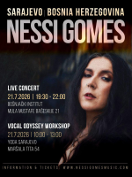Nessi Gomes live in Sarajevo