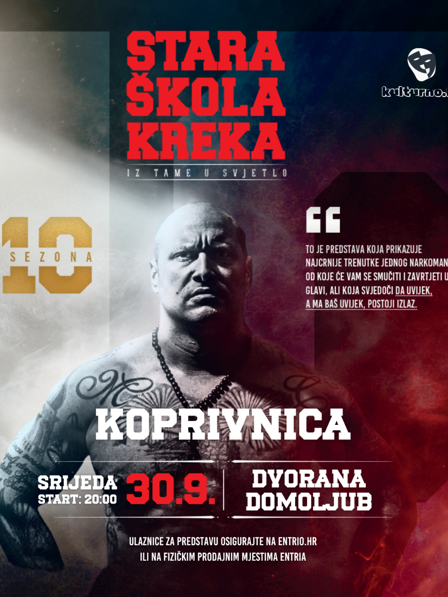 KOPRIVNICA - PREDSTAVA ‘STARA ŠKOLA KREKA - IZ TAME U SVJETLO’