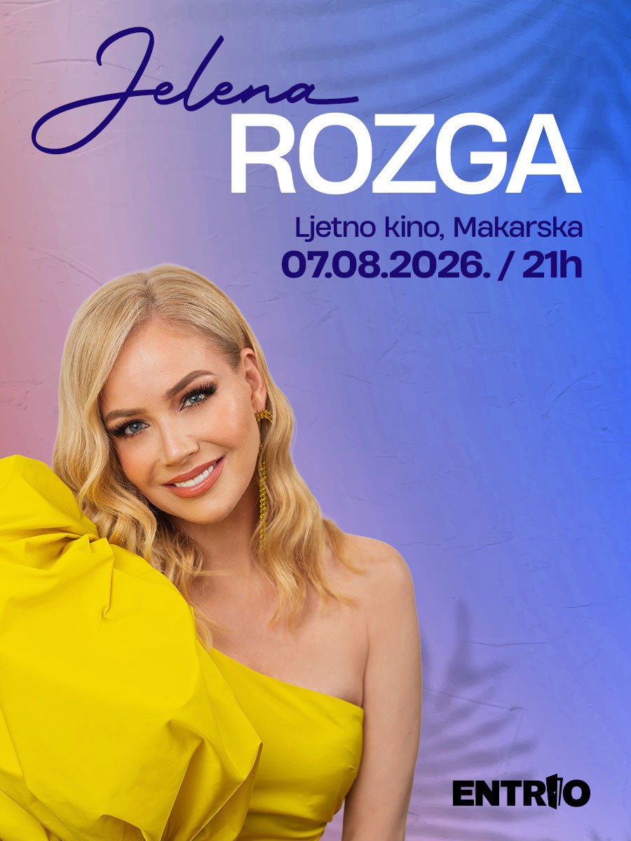 Jelena Rozga u ljetnom kinu Makarska!