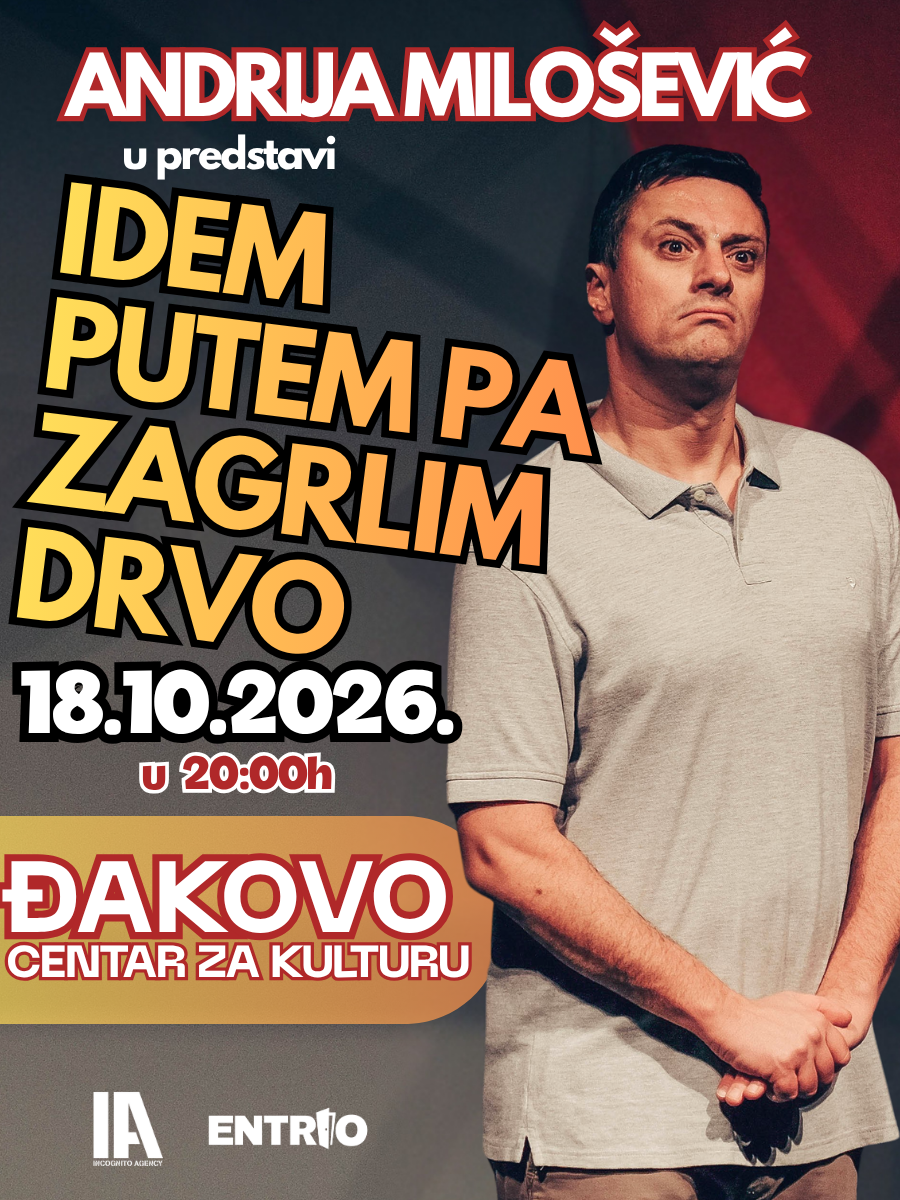 ĐAKOVO: Andrija Milošević - "Idem putem pa zagrlim drvo"
