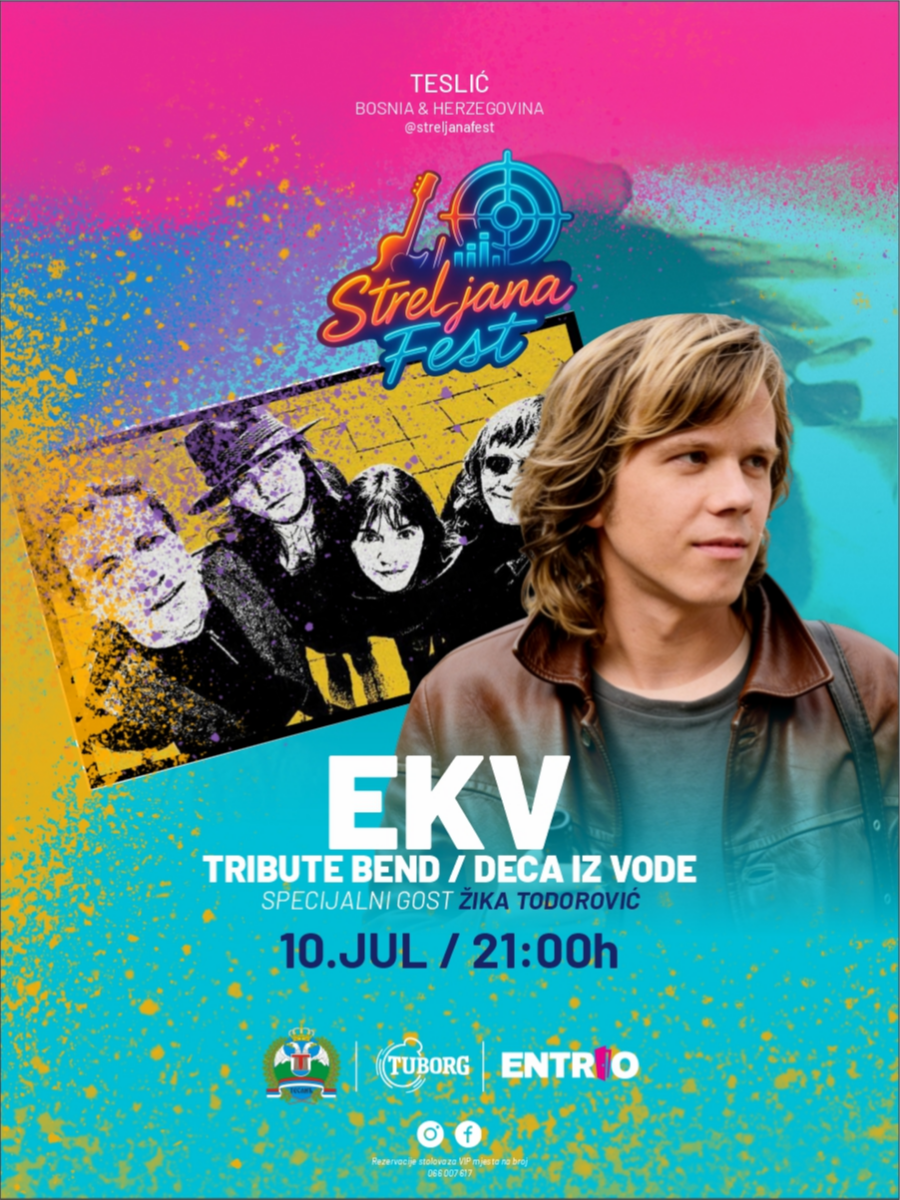 EKV TRIBUTE BAND @ streljanafest - GOST ŽIKA TODOROVIĆ