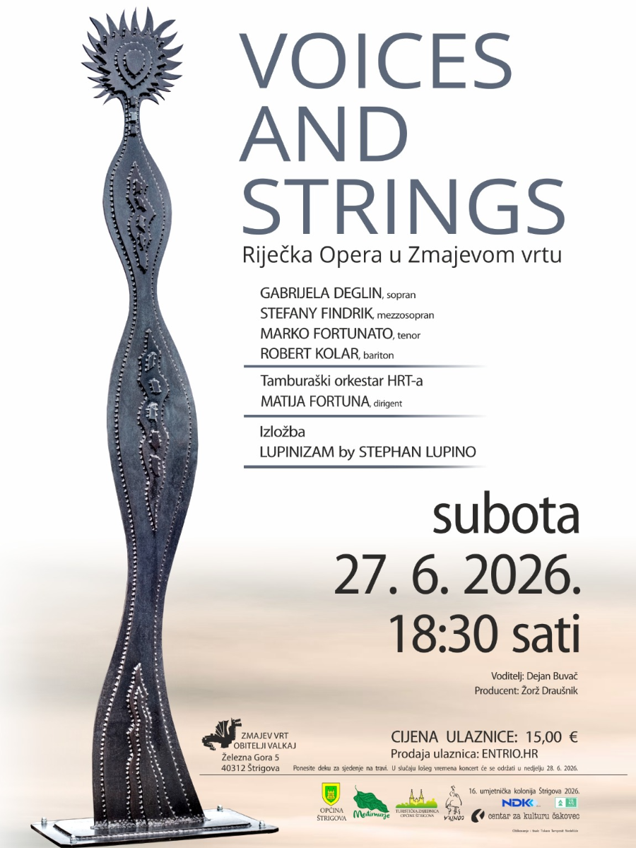 VOICES AND STRINGS – Riječka Opera u Zmajevom vrtu