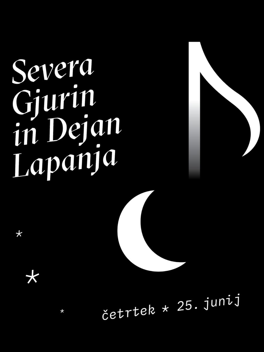 Večeri na terasi: Severa Gjurin & Dejan Lapanja