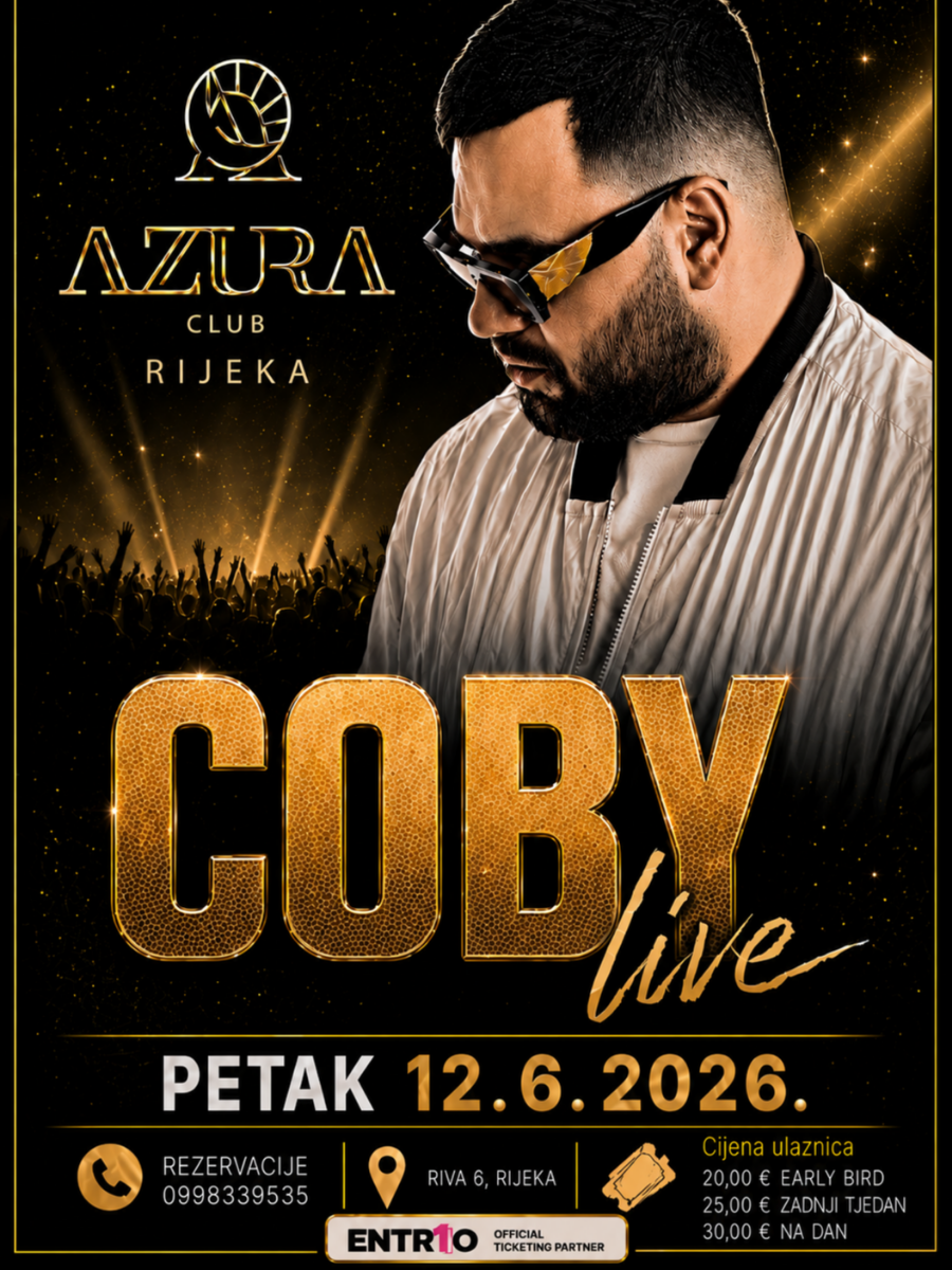COBY LIVE U RIJECI!