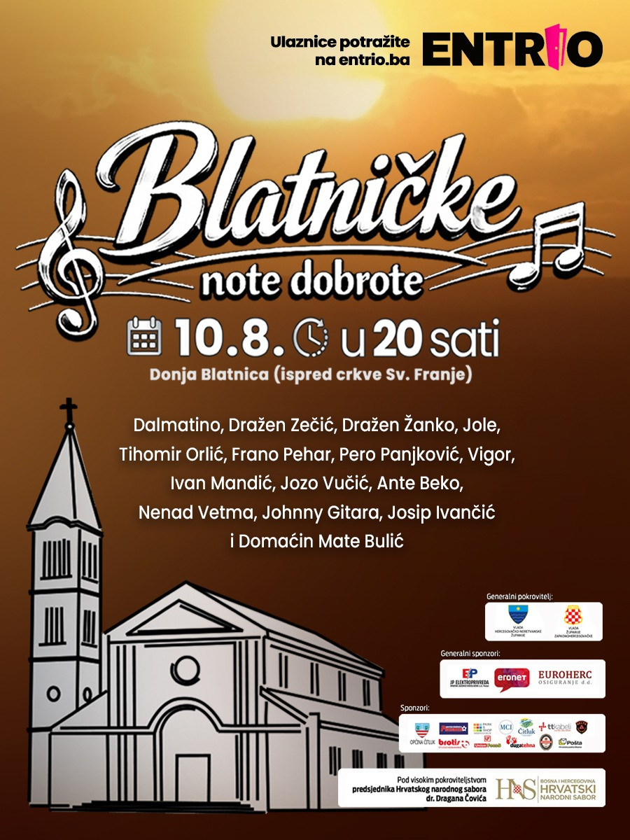 BLATNIČKE NOTE DOBROTE 2026