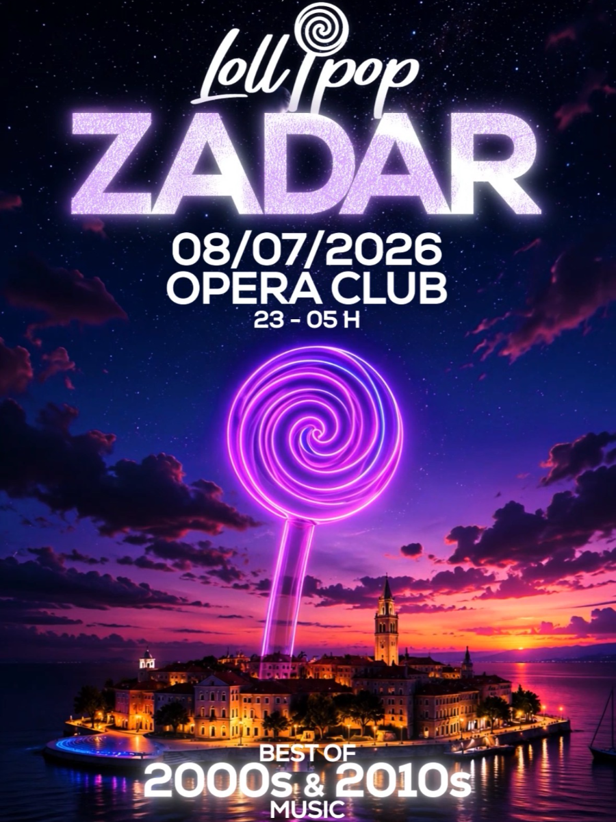 Lollipop Zadar Official Pre-Party @ Opera Club
