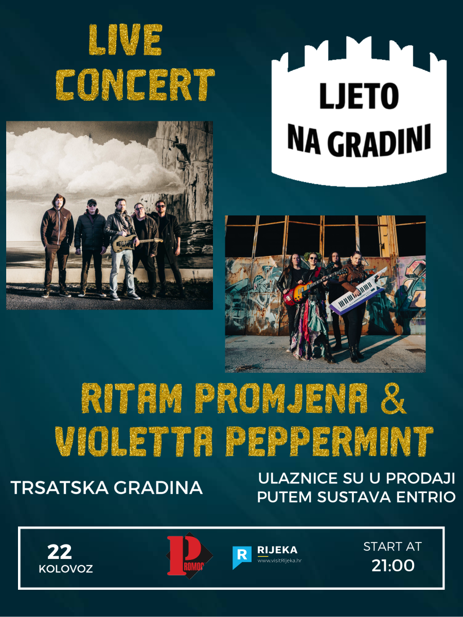 Ritam promjena i Violetta Peppermint zajedno na Trsatskoj gradini