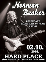 NORMAN BEAKER (G.B.) Blues hall of Fame artist @ Hard Place