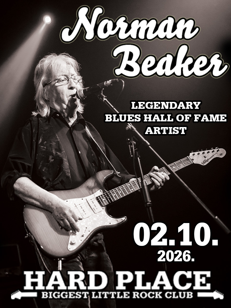 NORMAN BEAKER (G.B.) Blues hall of Fame artist @ Hard Place
