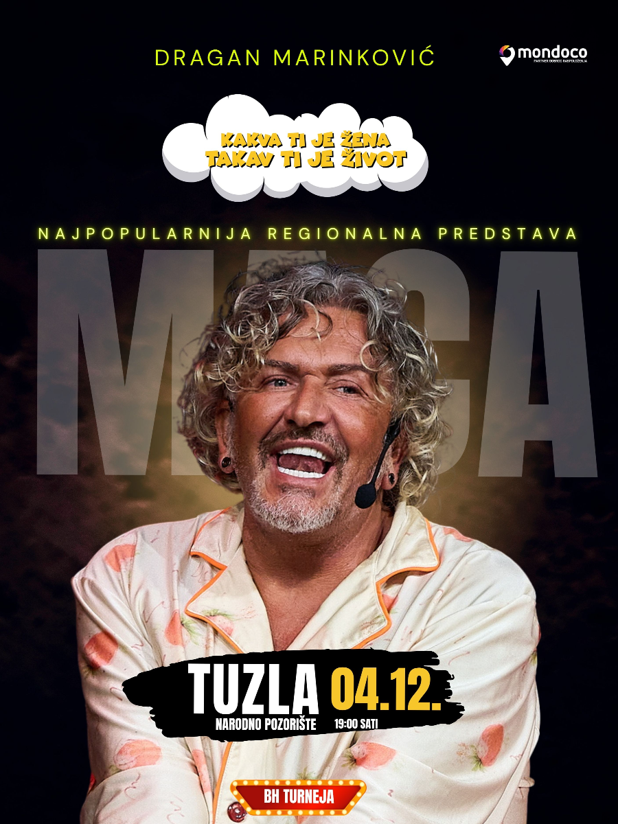 DRAGAN MARINKOVIĆ MACA - KAKVA TI JE ŽENA TAKAV TI JE ŽIVOT @TUZLA