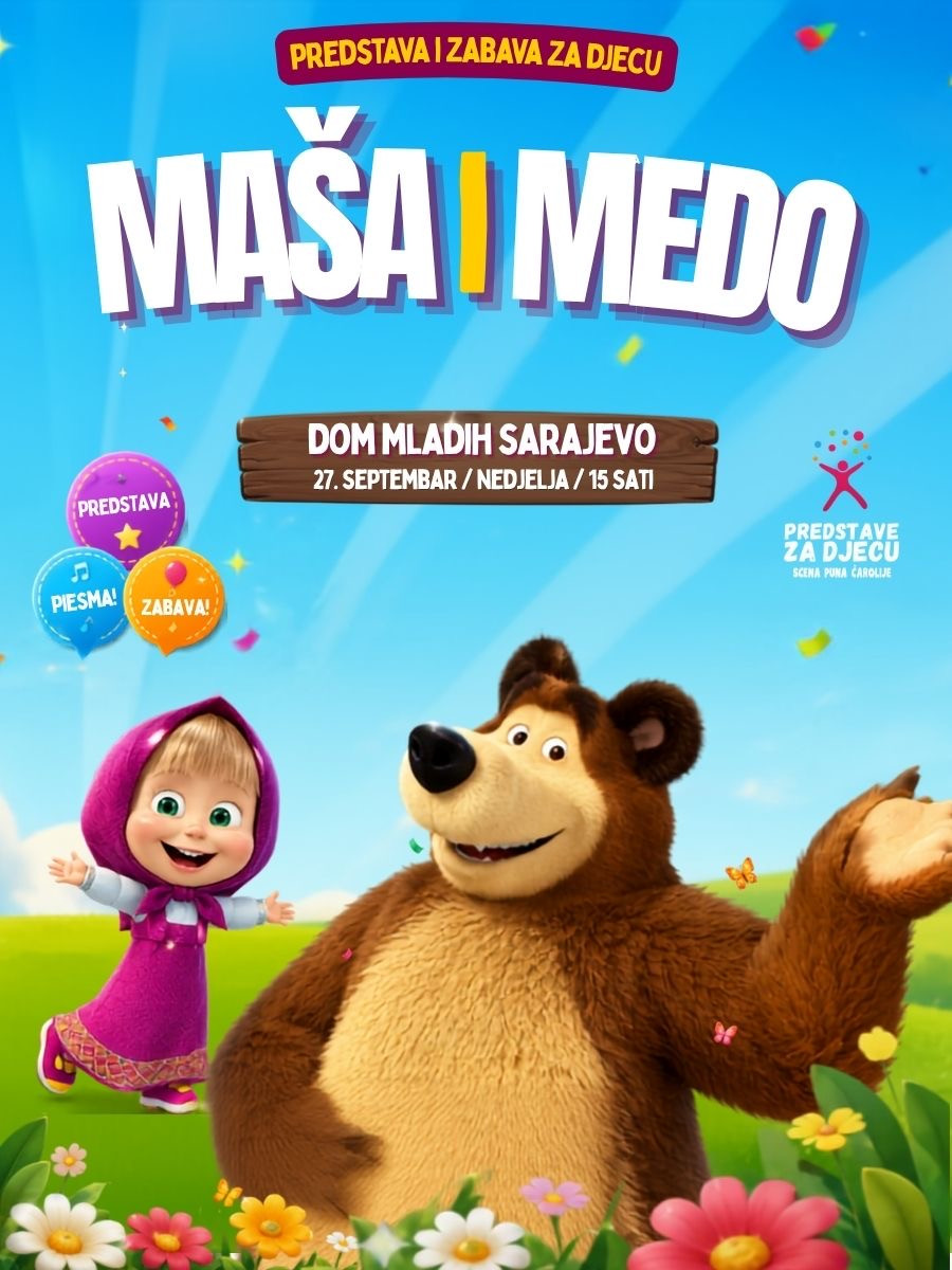 PREDSTAVA MAŠA I MEDO