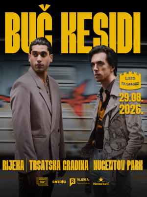 Buč Kesidi u Rijeci: Ljeto na Gradini!