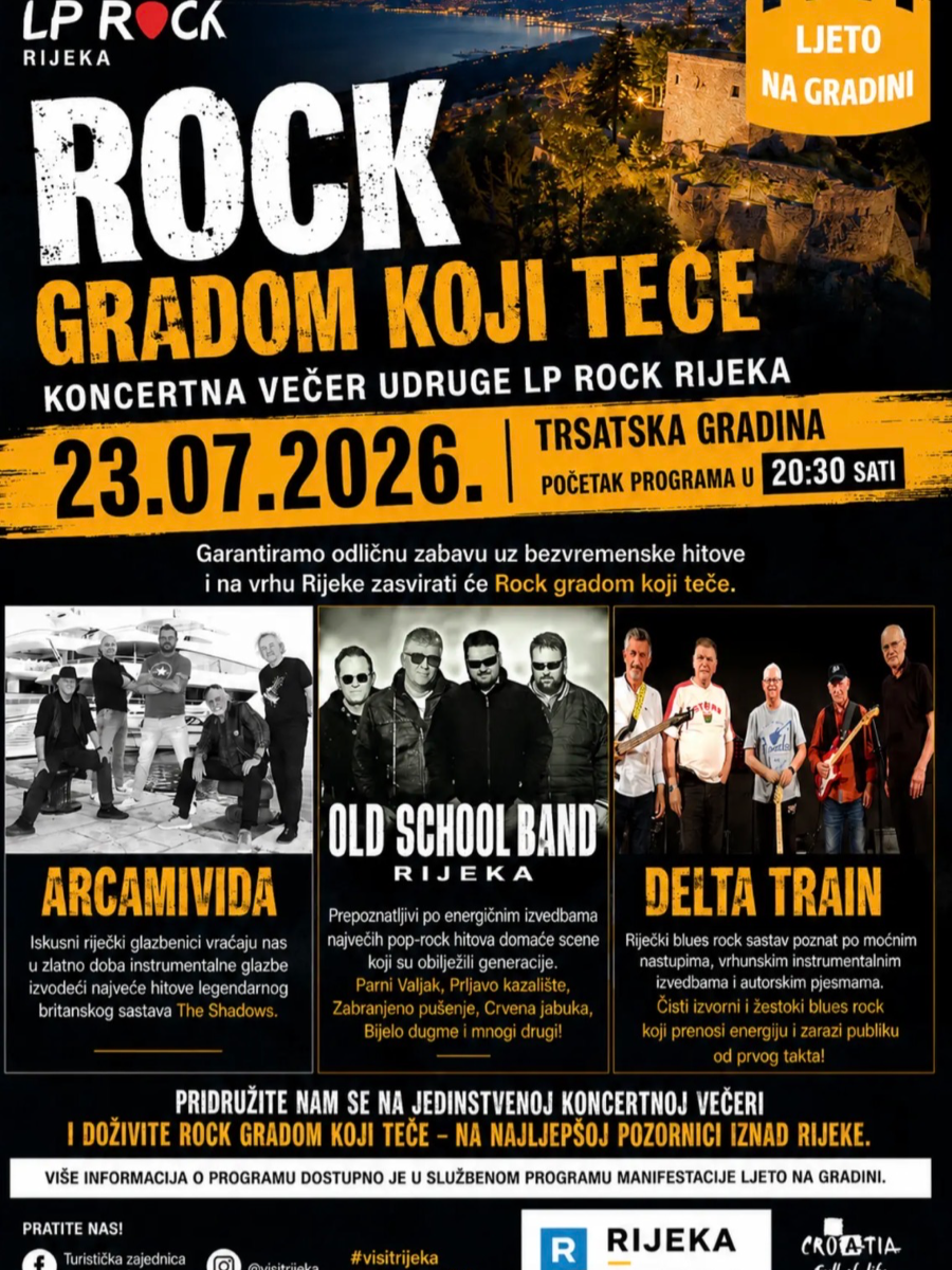 Koncertna večer Udruge LP Rock Rijeka