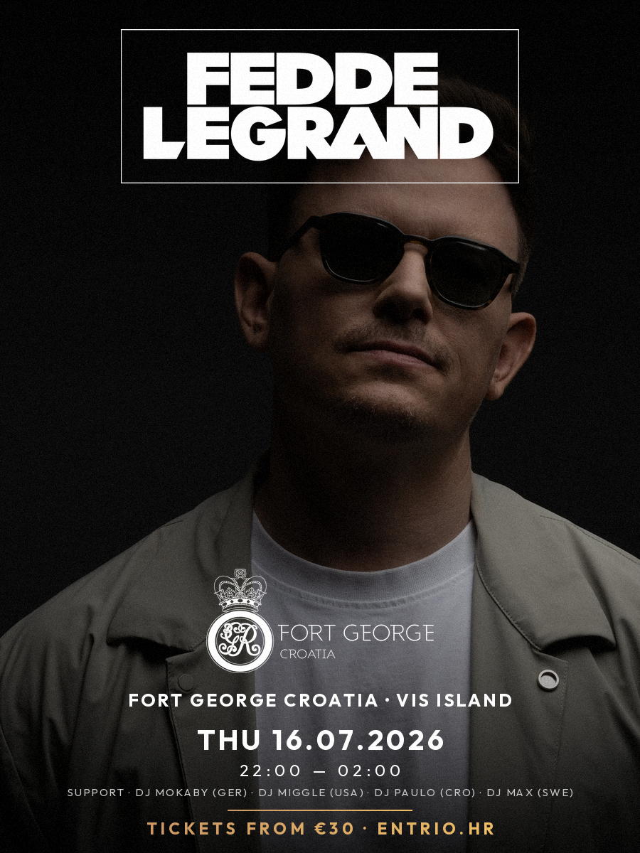 Fedde Le Grand@Fort George Croatia Vis