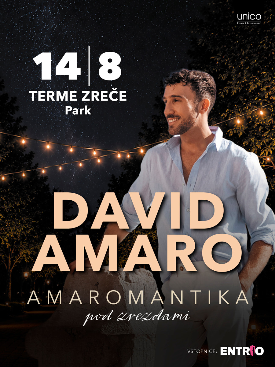 AMAROMANTIKA: DAVID AMARO POD ZVEZDAMI