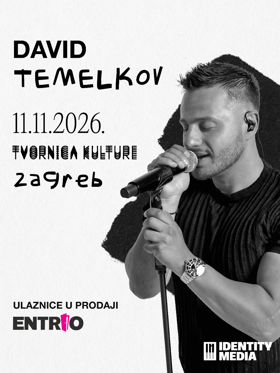 DAVID TEMELKOV U TVORNICI KULTURE - 11.11.2026.