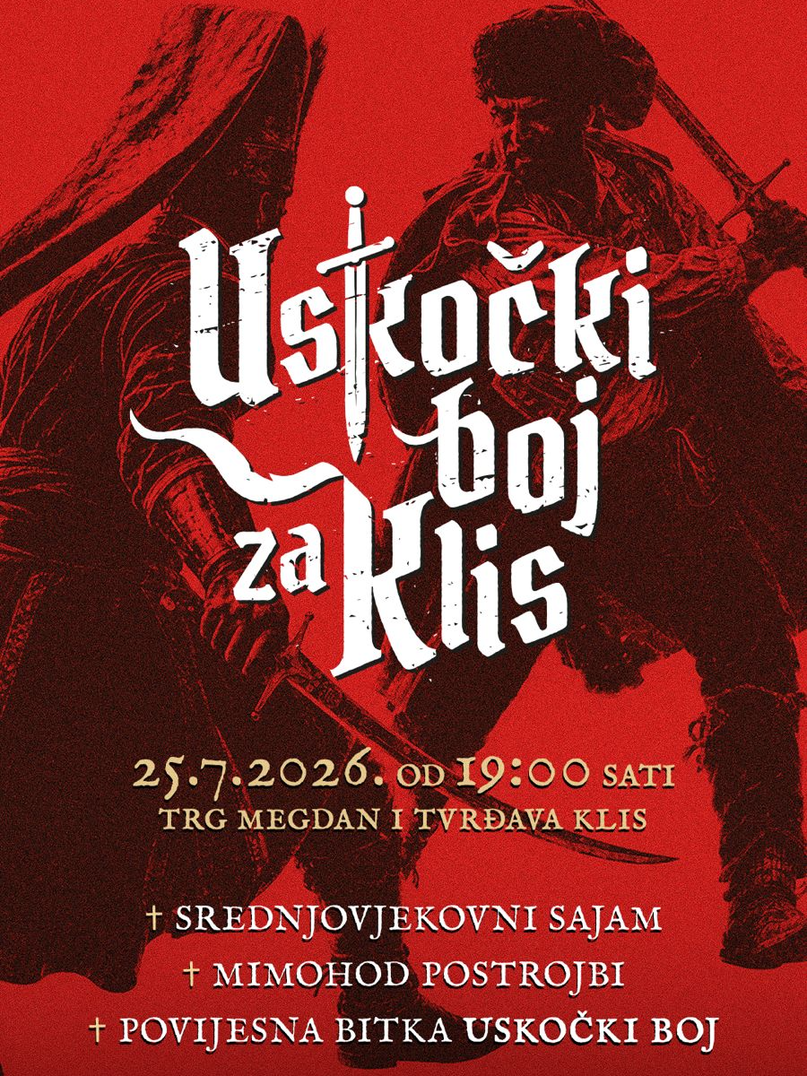 Uskočki boj za Klis 2026. - UPRIZORENJE POVIJESNE BITKE