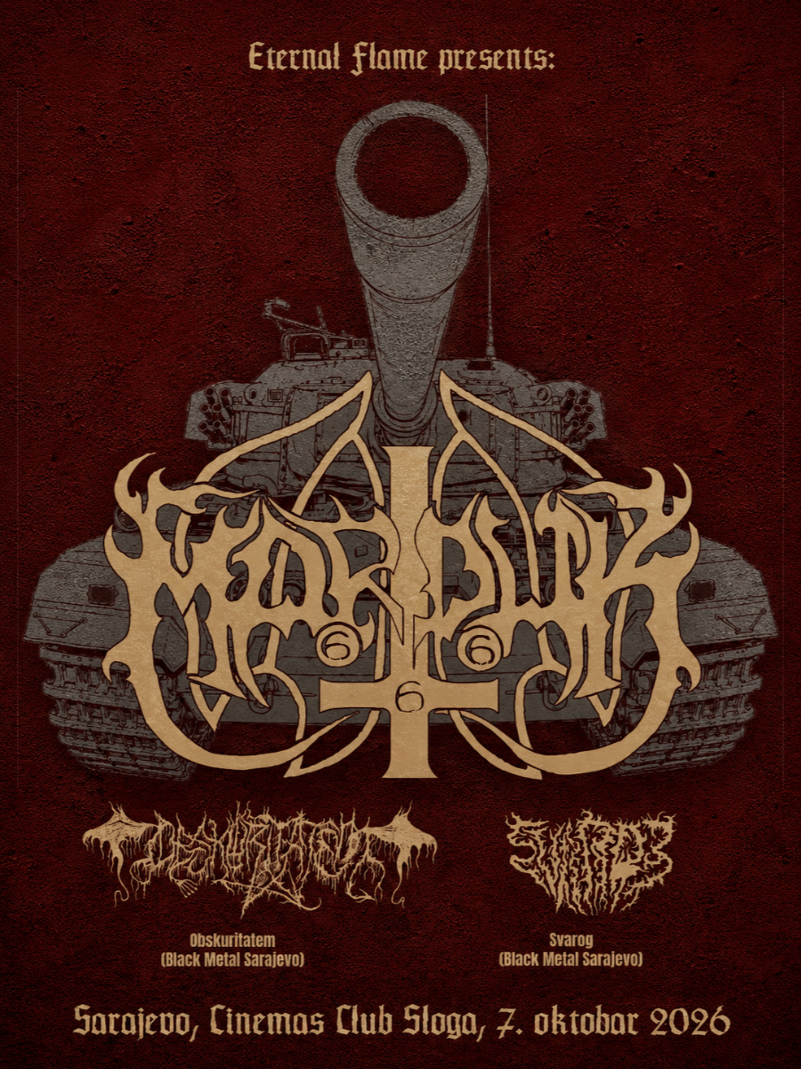 Black Metal legende Marduk u Sarajevu