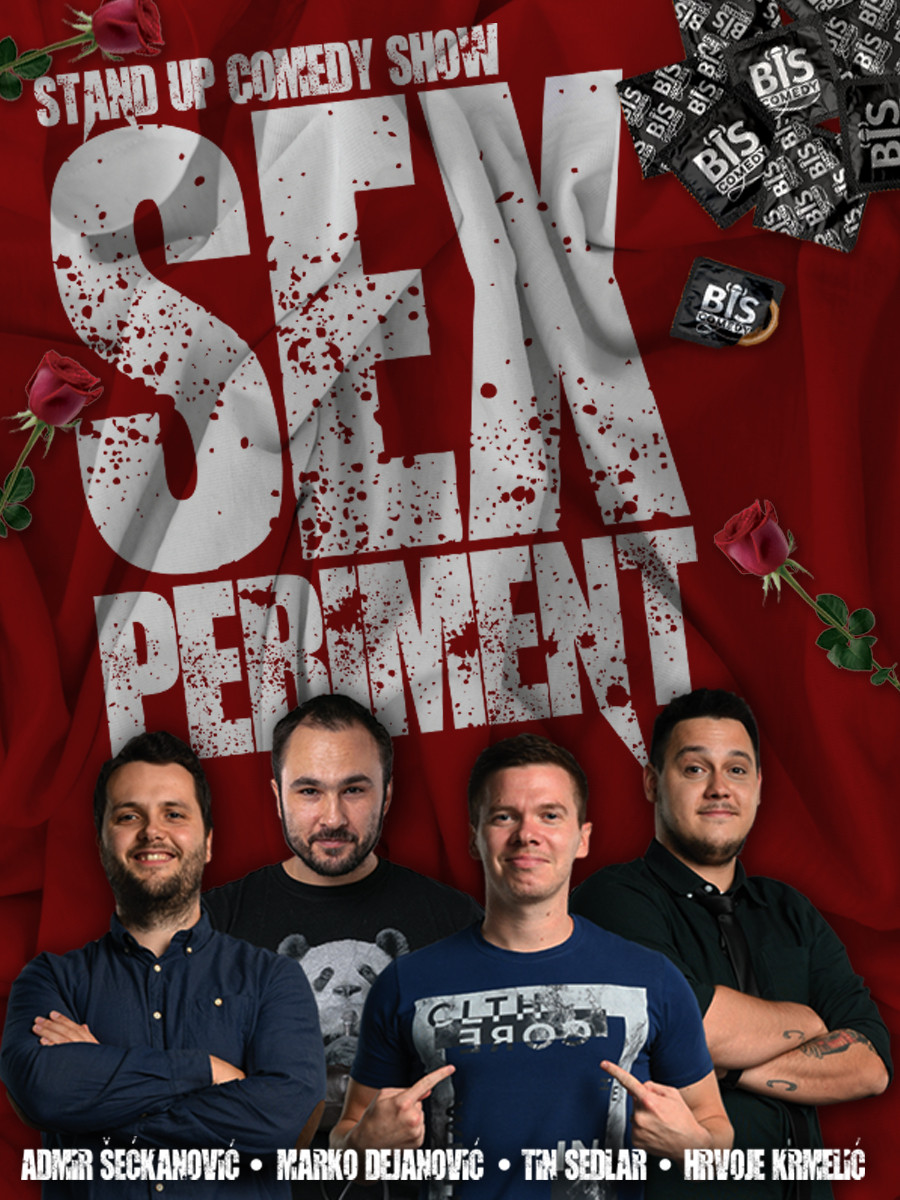 DARUVAR: HIT STAND-UP comedy show "SEXPERIMENT" @Ljetna pozornica