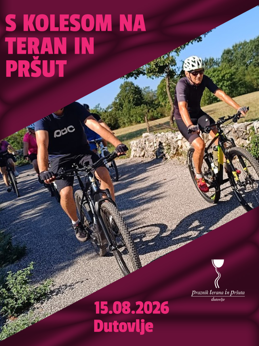 S KOLESOM NA TERAN IN PRŠUT