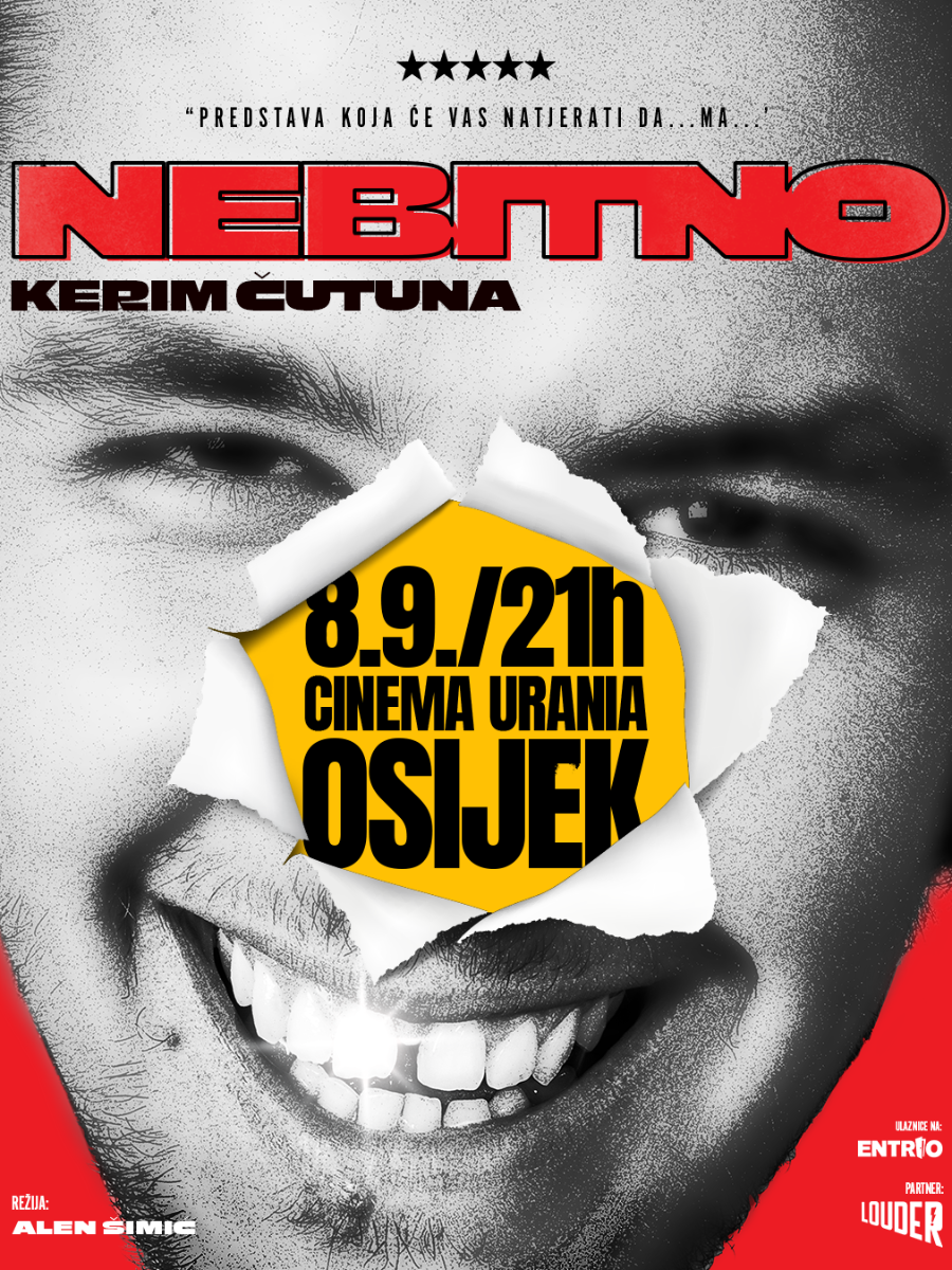 OSIJEK - KERIM ČUTUNA "NEBITNO" @ KINO URANIA OSIJEK