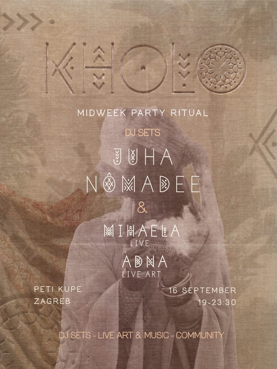 KHOLO on the Terrace: Sunset Party Ritual w/ JUHA, NOMADEE & Friends