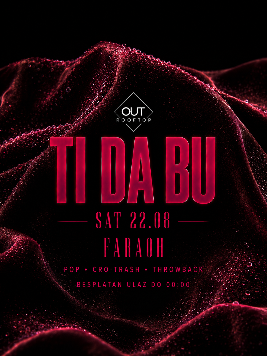 TI DA BU | SUGAR @ OUT ROOFTOP ILICA 16