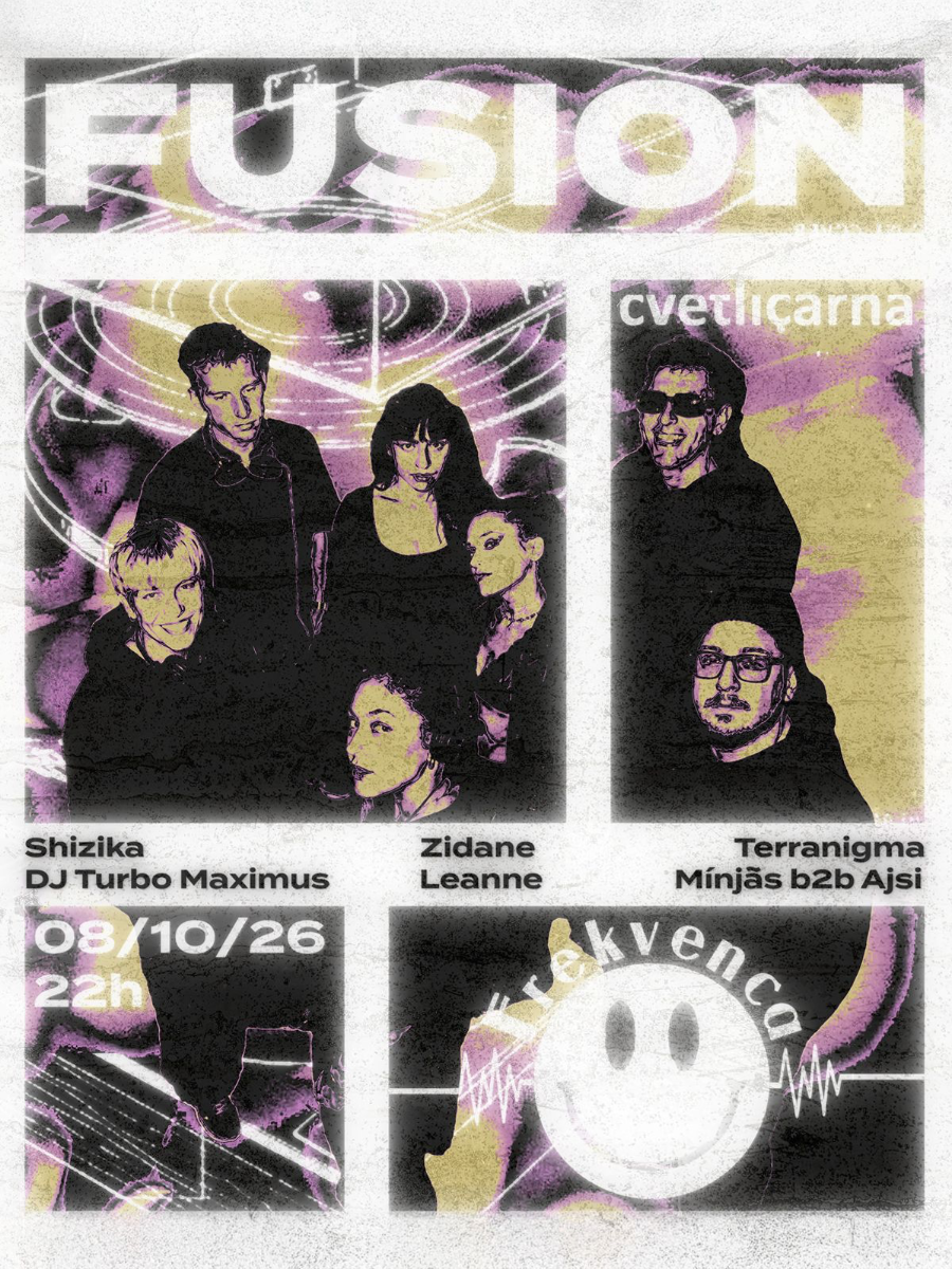 Fusion x Frekvenca // 08.10.2026 // @Cvetličarna