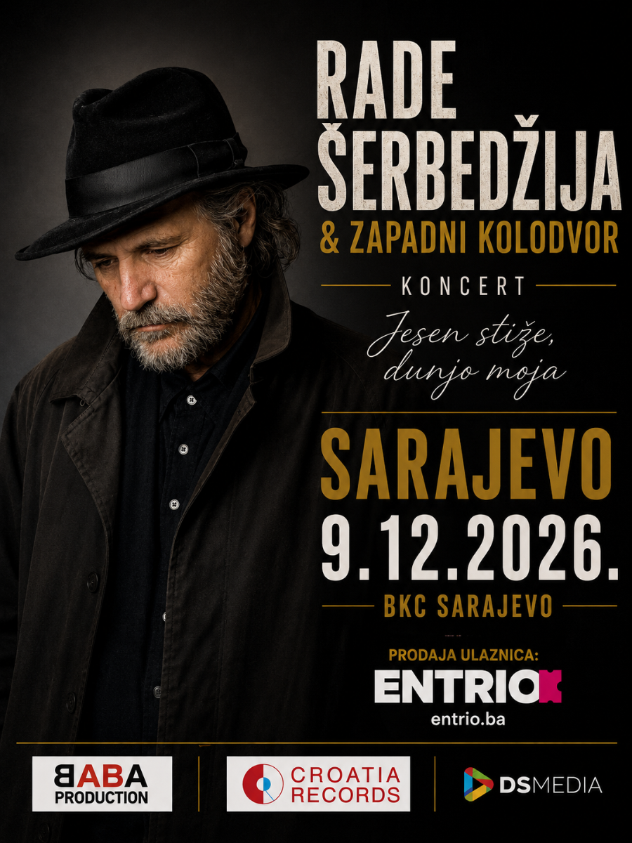 RADE ŠERBEDŽIJA I ZAPADNI KOLODVOR Jesen stiže, dunjo moja- Sarajevo