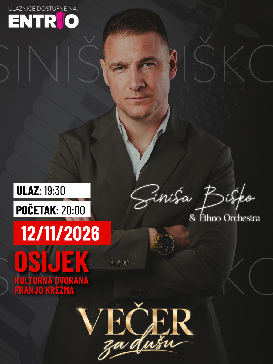 OSIJEK- Večer za dušu - Siniša Biško & Ethno orchestra