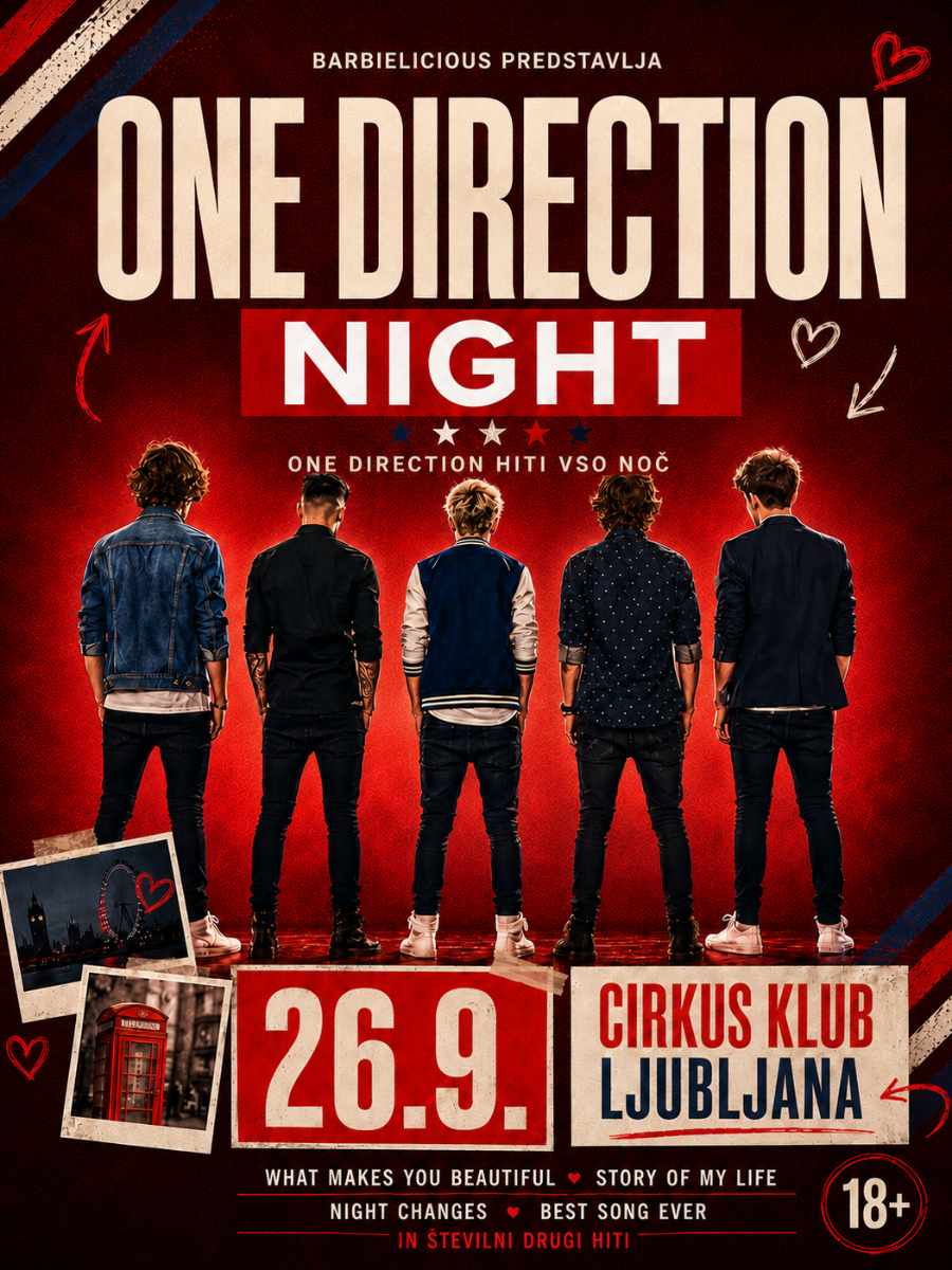 Barbielicious: ONE DIRECTION NIGHT | 26.9.